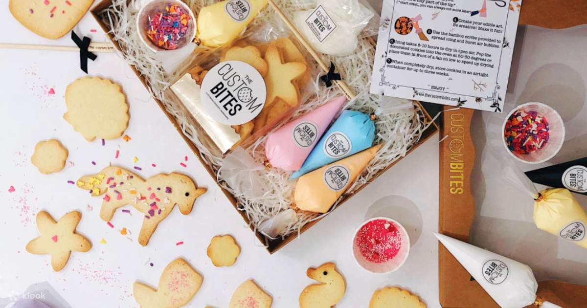 DIY Cookies Decorating Kit with Free Delivery in Singapore Klook